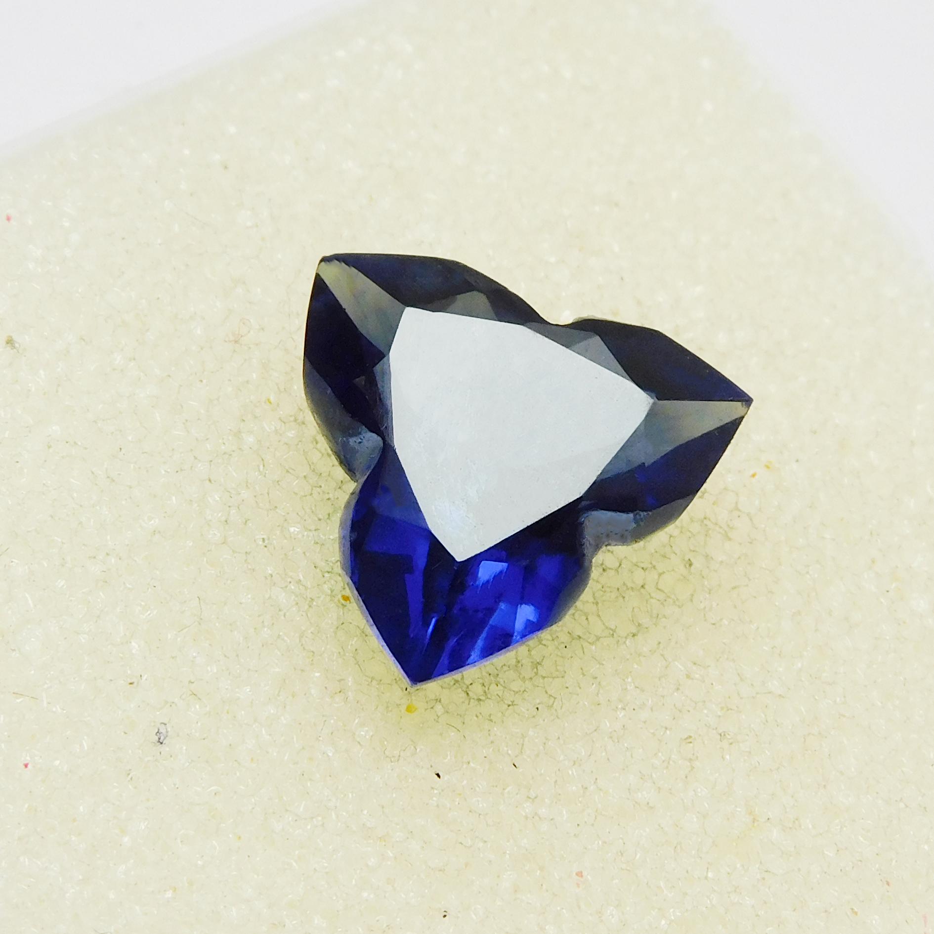 

Authentic Natural Blue Sapphire CERTIFIED 8.50 Ct Fancy Cut Loose Gemstone M-543-Ra 12.6 mm approx синій