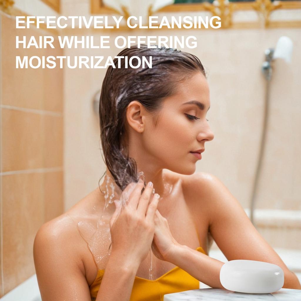 Rice Water Shampoo SoapEnhance Hair Increase Hair DensityMoisturize And NourishSoften And Smoothen