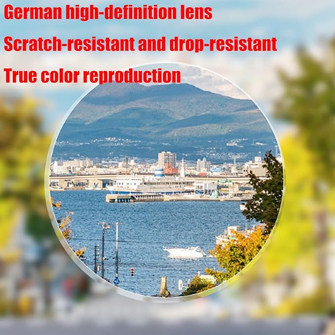 Smart Zoom Blue‑Light Blocking Eyeglasses with Automatic Near‑and‑Far Dual‑Focus Adjustment, Gold Color 3PCS