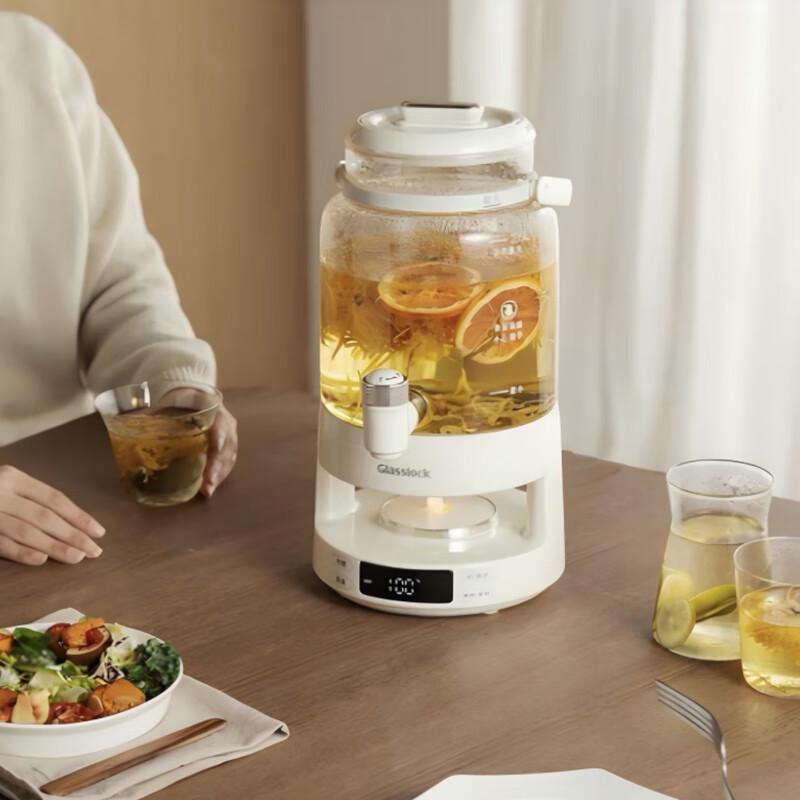 GLASSLOCK 2.8L Electric Glass Tea Maker CN plug (adapter included)