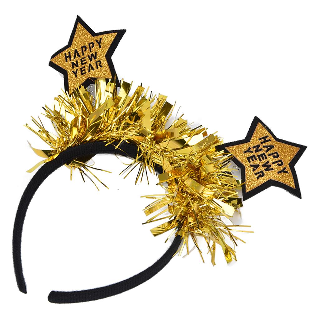 Süßer Sternförmiger Haarreif für Weihnachten Bruchfester Sternförmiger Haarreif für Festivals