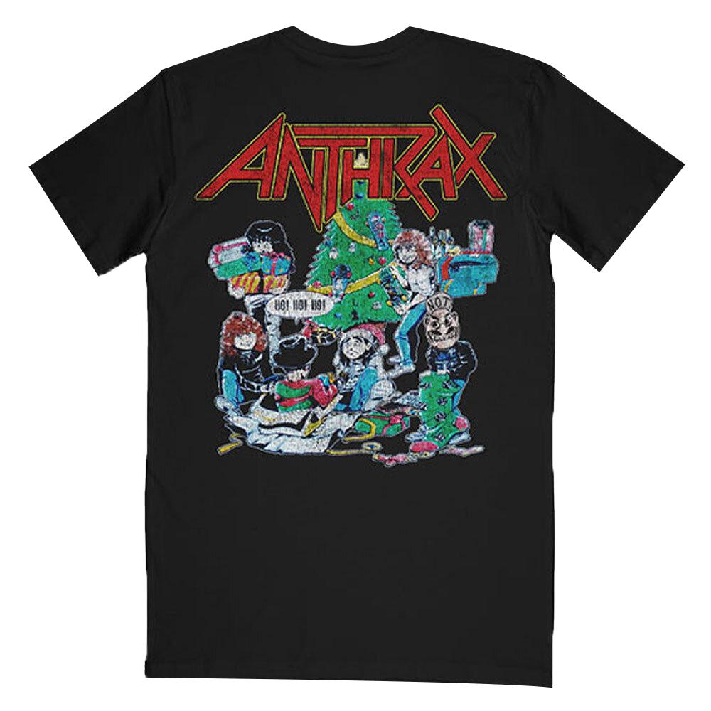 Tricou de Crăciun Vintage Unisex pentru Adulți Anthrax
