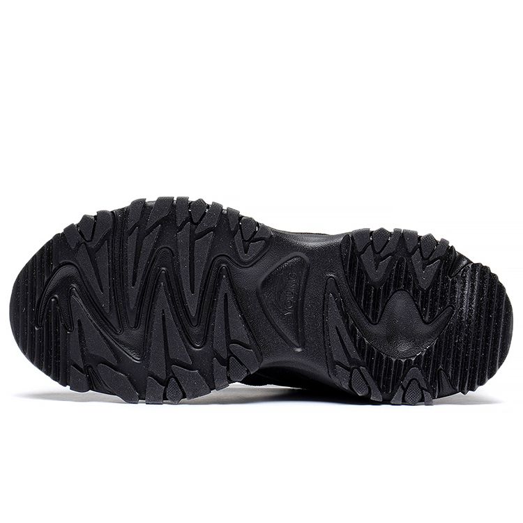 Li Ning Youth  Childrens Sports Lifestyle Series Trendy Non-Slip Shock Absorbing Lightweight Casual Shoes Kids Casual Shoes Black YKCS210-1