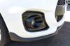 SecondStage Nebelscheinwerferblende für Suzuki Swift Sport Piano S032BLK ZC33S, Schwarz,