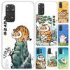 Cartoon Fat Tiger Phone Case for Xiaomi Redmi Note 15 14 14S 13 12S 12 Pro 11S 11 Plus 11T 11E 10S Soft Funda Print Shell Redmi