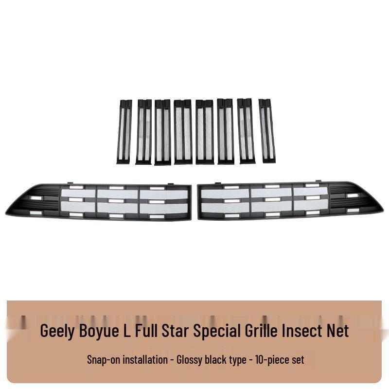 Clip-on Insect Protection Net for Geely Boyue L Front Grille