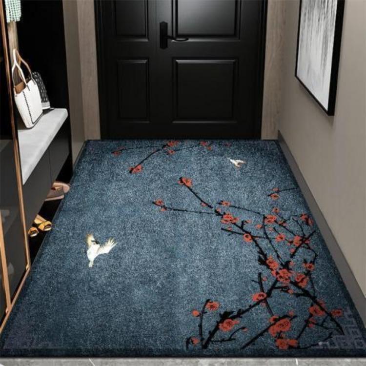 New Chinese Style Living Room Large Area Carpet Entrance Bedroom Carpet Anti Slip and Dirt Resistant