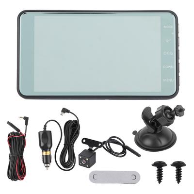 4-palcový Dvojitý Objektív Záznamník Jazdy DVR Dotyková Obrazovka G?Senzor 1080P 170 stupňov Širokouhlý Nočné videnie