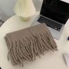 Scarf Windproof Outdoor Solid Color Luxury Cashmere Scarf Women Scarf Cape Wraps Pashmina Bandanna