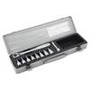 TONE Hexagon Socket Wrench Set Set HB3082, 9.5mm (3/8") Drive, Silver, 10-Piece