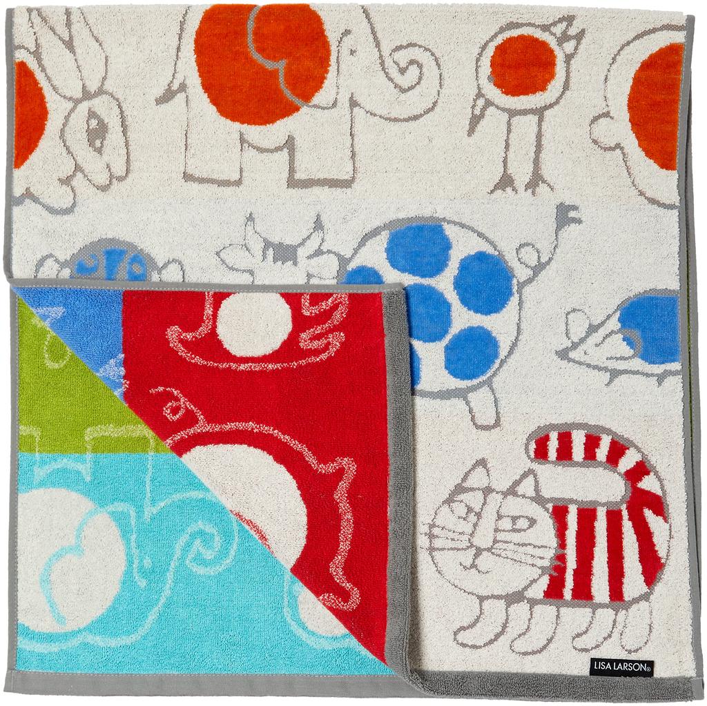 Marushin Bath Towel LISA LARSON 60 X 120cm Baby Mikey and Friends 6805004200 Approx.