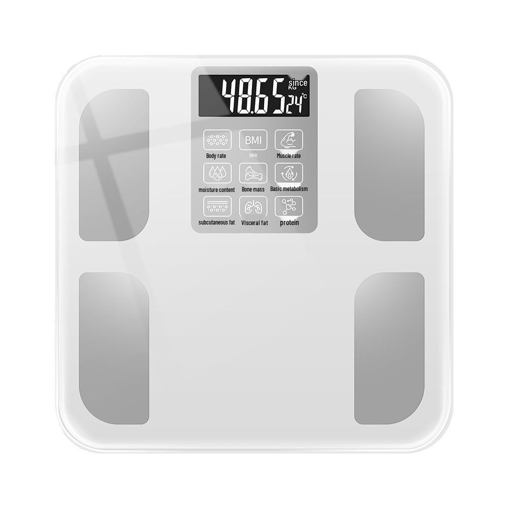 Rechargeable Bluetooth Body Fat Scale with App - Accurate Home Weight Scale