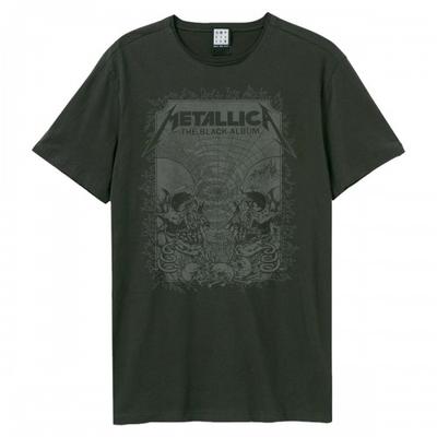 Amplified Unisex tričko Black Album Metallica pro dospělé