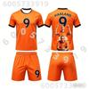 AI Haaland #9 Football Fan Clothing Boys Girls Children's T-shirts and Shorts Set, Jersey Suitable for Father and Son Clothing