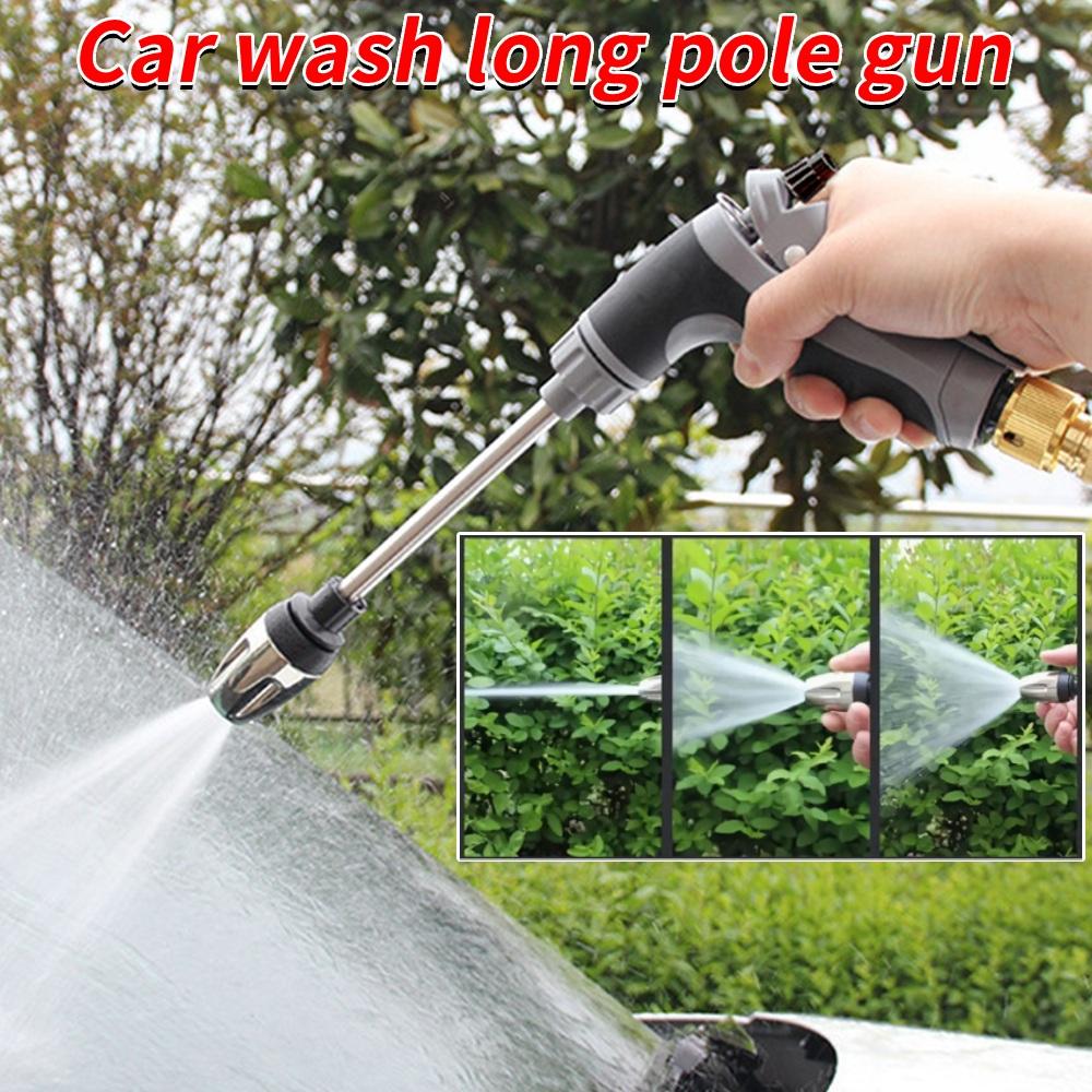 Power High-Pressure Cleaner For Every Garden Hose Turbowasher Power Blaster Plus Pressure Washer Long Rod Car Wash Gun