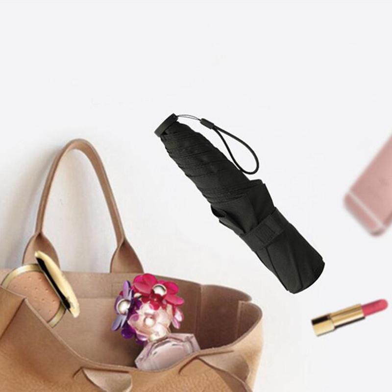 Slunečník Anti-UV Light Skládací Přenosná ochrana proti slunci a ultrafialová ochrana 6 žeber Deštník Ženy Muži Slunečník Paraguas