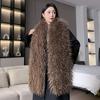 New Fashionable Effortless Retro-style Oversized Scarf - Women's Double-sided Thickened Plush Neck Warmer for Winter Women's Scarves