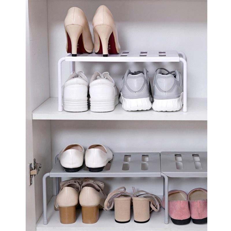 Buy Adjustable Kitchen Storage Rack Shoe Organizers Cupboard Shelf Single Layer Organizer Wardrobe At Affordable Prices Price 18 Usd Free Shipping Real Reviews With Photos Joom