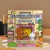 Stress Relief Graffiti Painting Book Cartoon Paperback Montessori Drawing Toy  for Adults And Teens