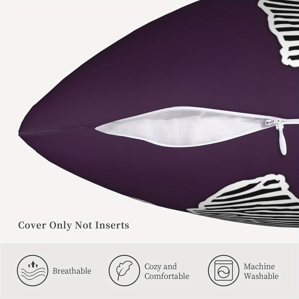 1Pc African Fingerprint Bedroom Soft Machine Washable Decorative Cushion Covers Without Pillow Cores