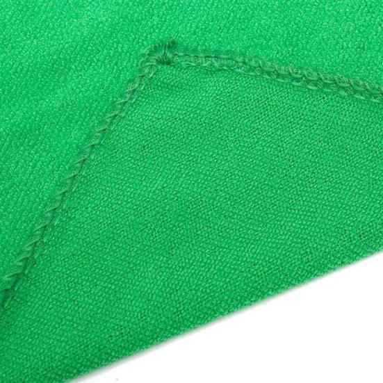 10Pcs Square Microfiber Soft Water Absorption Kitchen Car Washing Cleaning Towel