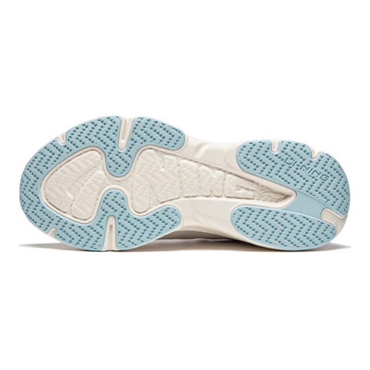 Li Ning Kids Puff V2 Soft Comfortable Durable Breathable Low Top Casual Shoes Kids Casual Shoes White Pink Purple YKCU106-2
