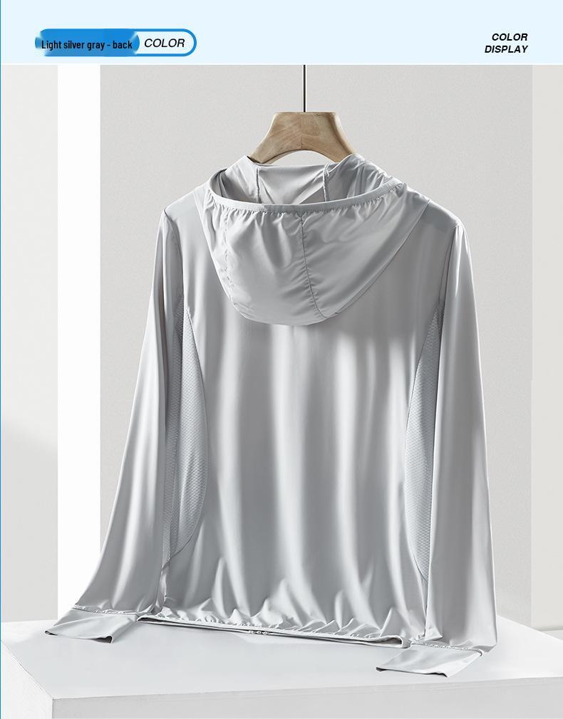 2022 Unisex Lightweight Breathable Sun Protection Jacket with Mesh Underarms