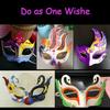 Different DIY Unpainted White Masquerade Masks Bulk for Carnival,Opera, Masquerade,Role-Playing,Dance Party | Paper Material
