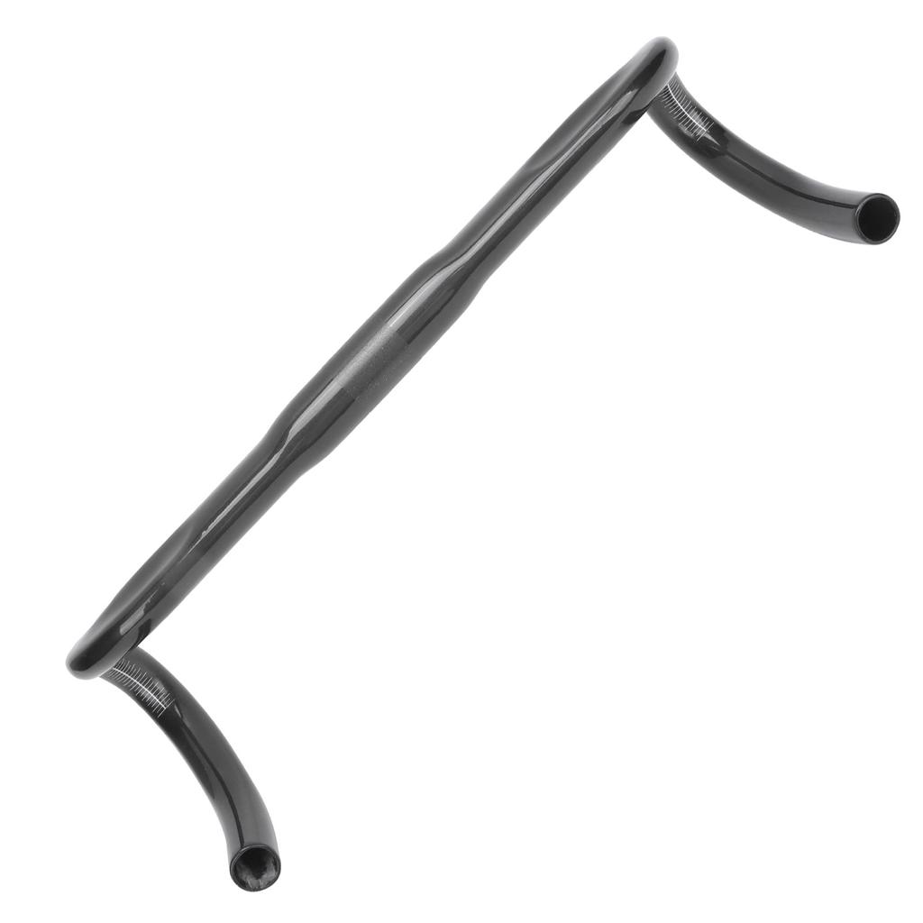 Bike Drop Bent Handlebar 420mm 31.8mm Road Bicycle Carbon Fiber Glossy Handlebars Bike Accessories