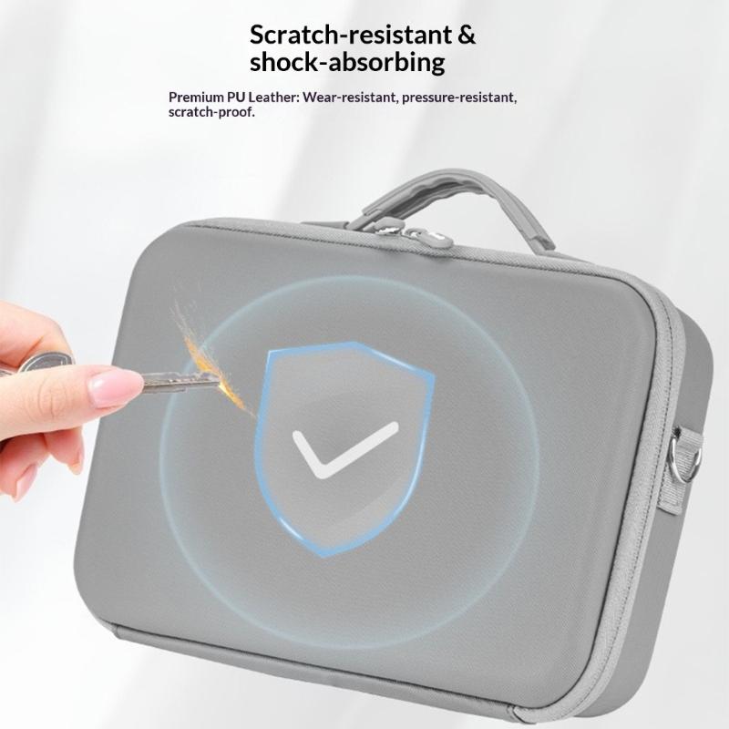 Travel Shoulder Bag for Action 6 Camera Storage Case Including Shockproof Construction Durability Exterior Protections