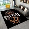 Tattoo Studio Carpet Mystic Witchcraft Gossip Carpets Girl Cartoon Printed Floor Mats Living Room Play Mat Retro Birthday Gifts