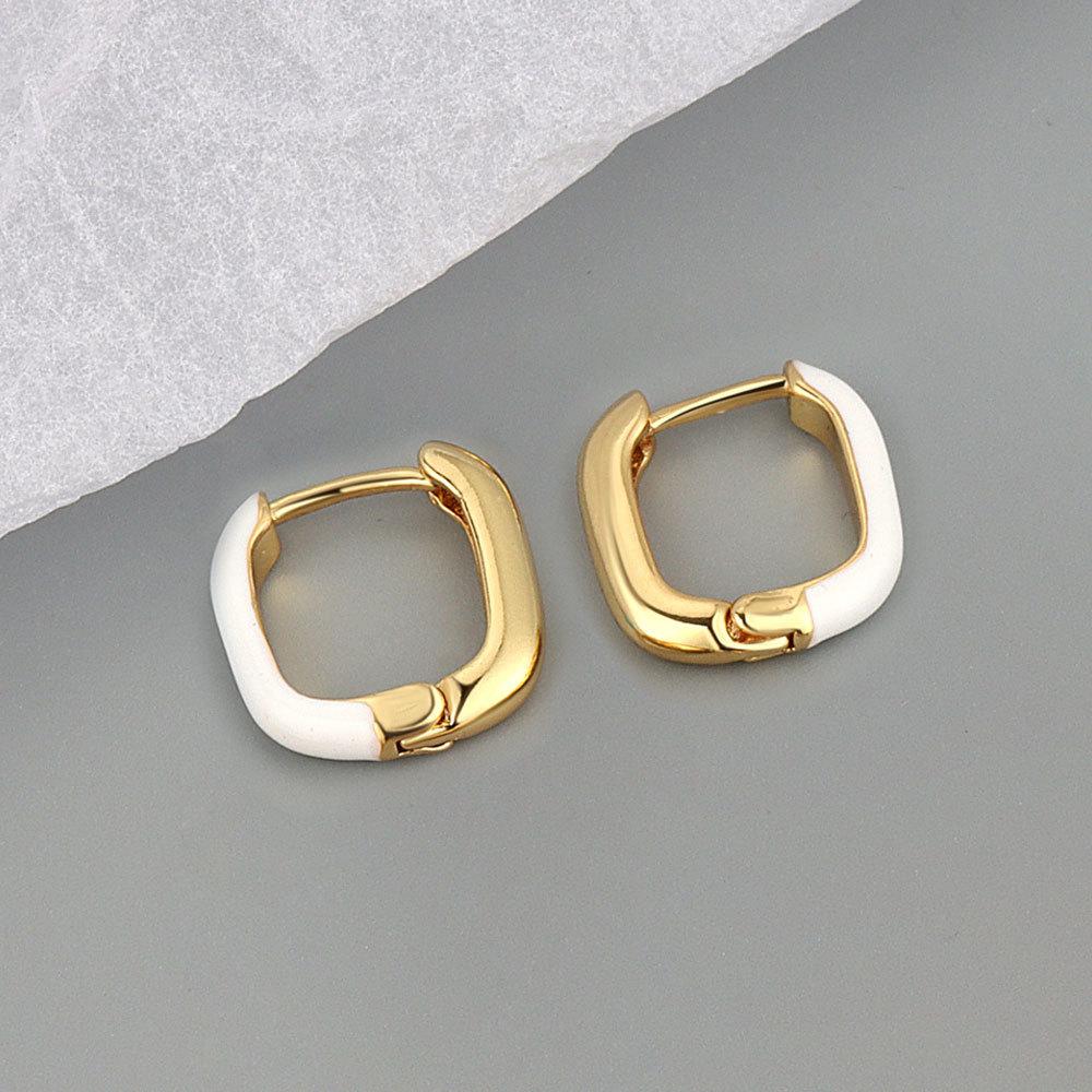 

Серьги Lindon из медного сплава, серьги-капли для женщин, подарки на свадьбу белый