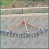 Manganese Steel 9-Tooth Garden Rake