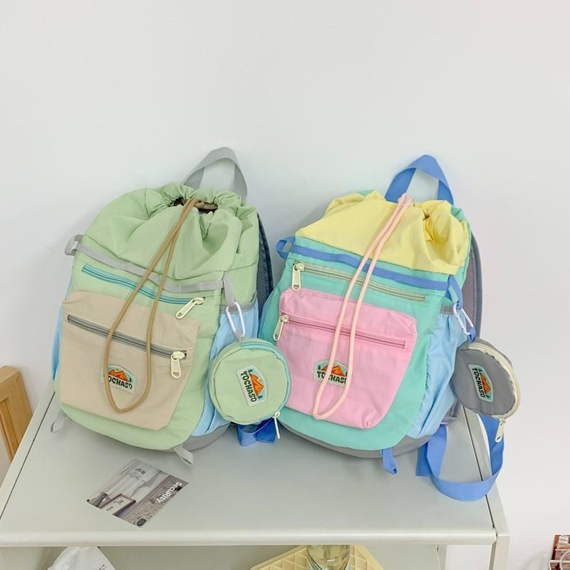 Nylon Casual Backpack For Women With Padded Laptop Pocket Urban Street Style