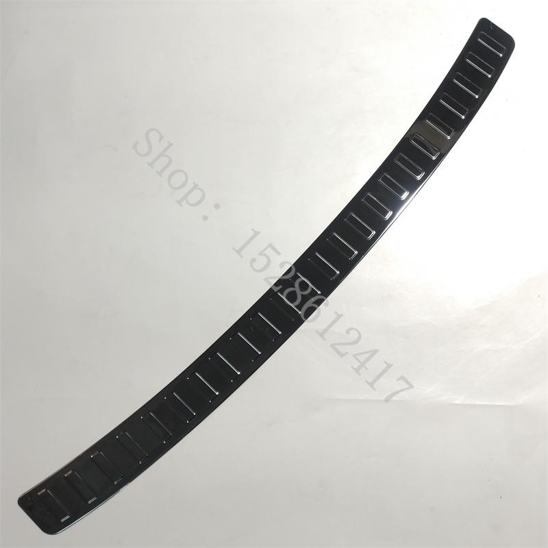 For VW/Volkswagen Tiguan MK2 2017-~2025 Car Accessories Stainless Steel Rear Bumper Protector Sill Trunk Tread Plate Trim