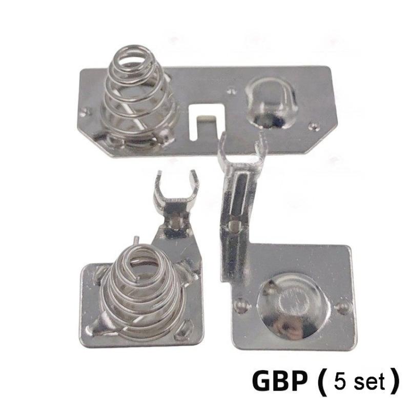 1/5 Sets For Gb Gba Gbc Gbp Gameboy Remote Console Housing & Mainboard Advance Color Battery Terminals Spring Contacts