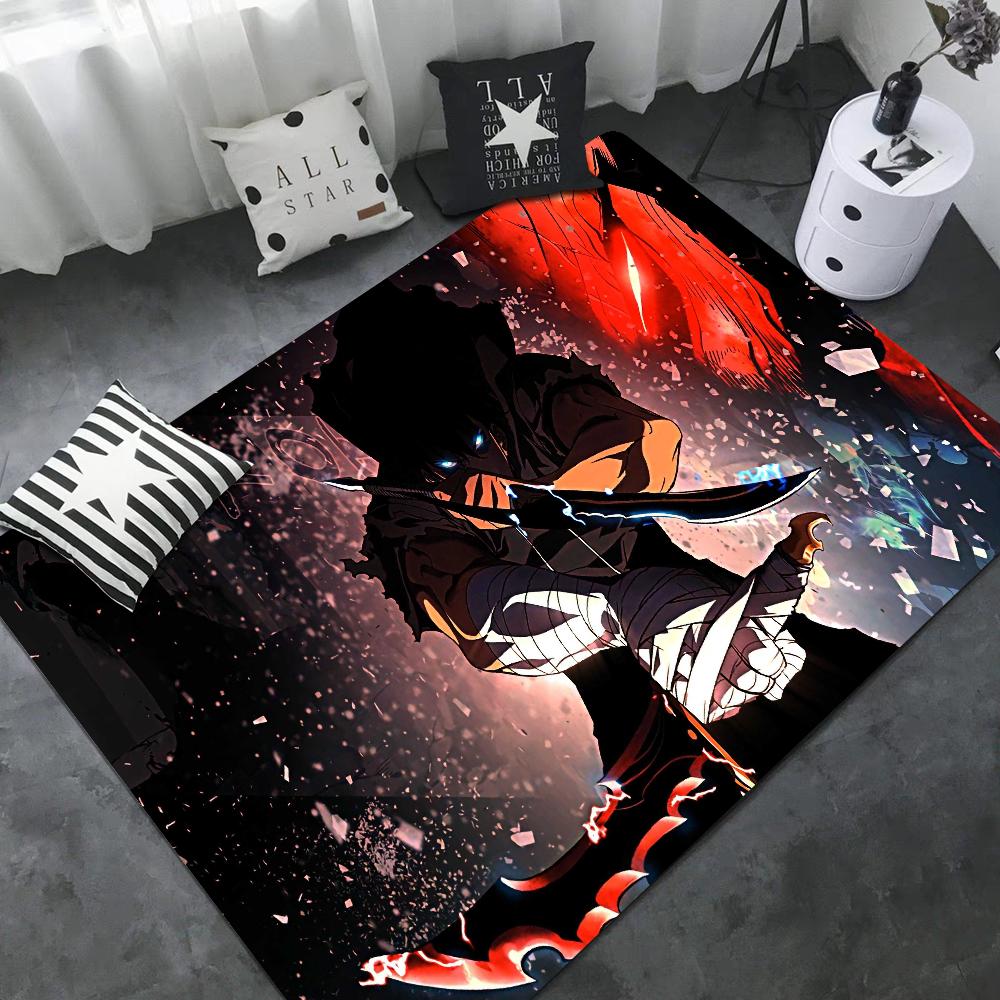 

Anime Solo Leveling Room Mats Cheaper Anti-slip Modern Living Room Balcony Printed Modern Home Decor 80*160cm