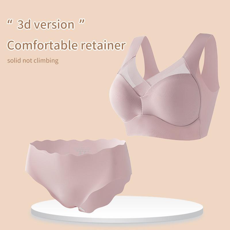 Seamless Bra Women Push Up Bralette Underwear Wireless Female Lingerie Fashion Letter Pattern Bras