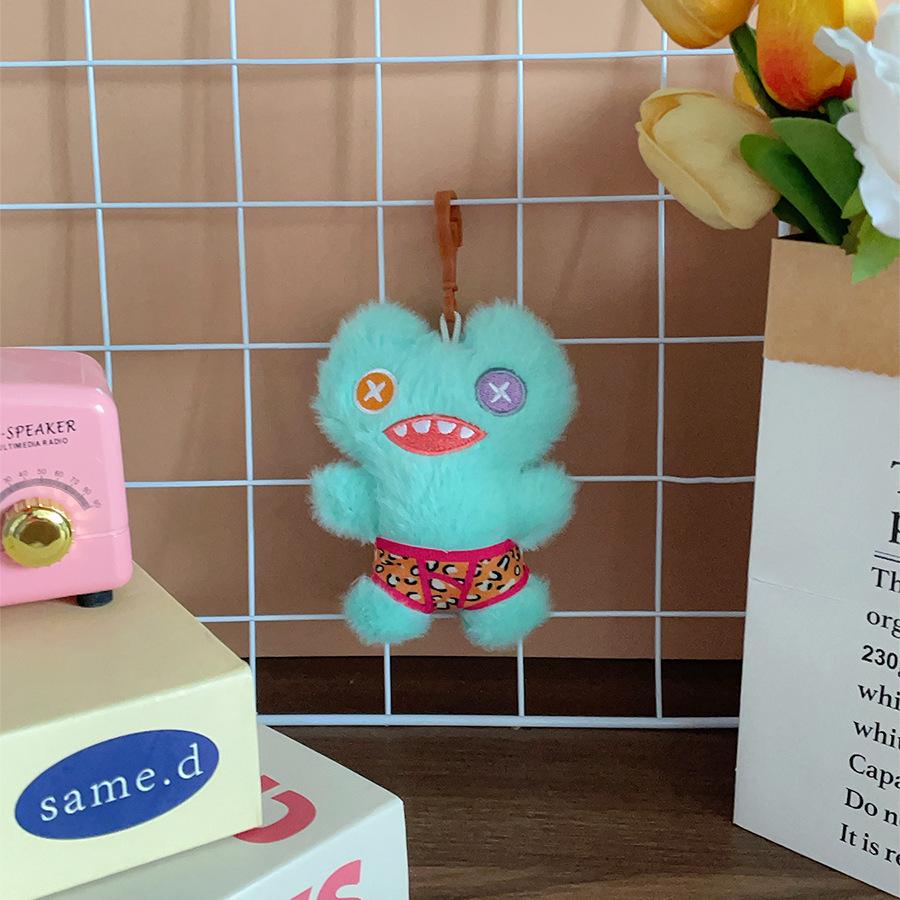 Niedliche Zähne Monster Familie Serie Plüschpuppen Hässlich Niedlich Große Zähne Monsterpuppe Trendiges Spielzeug