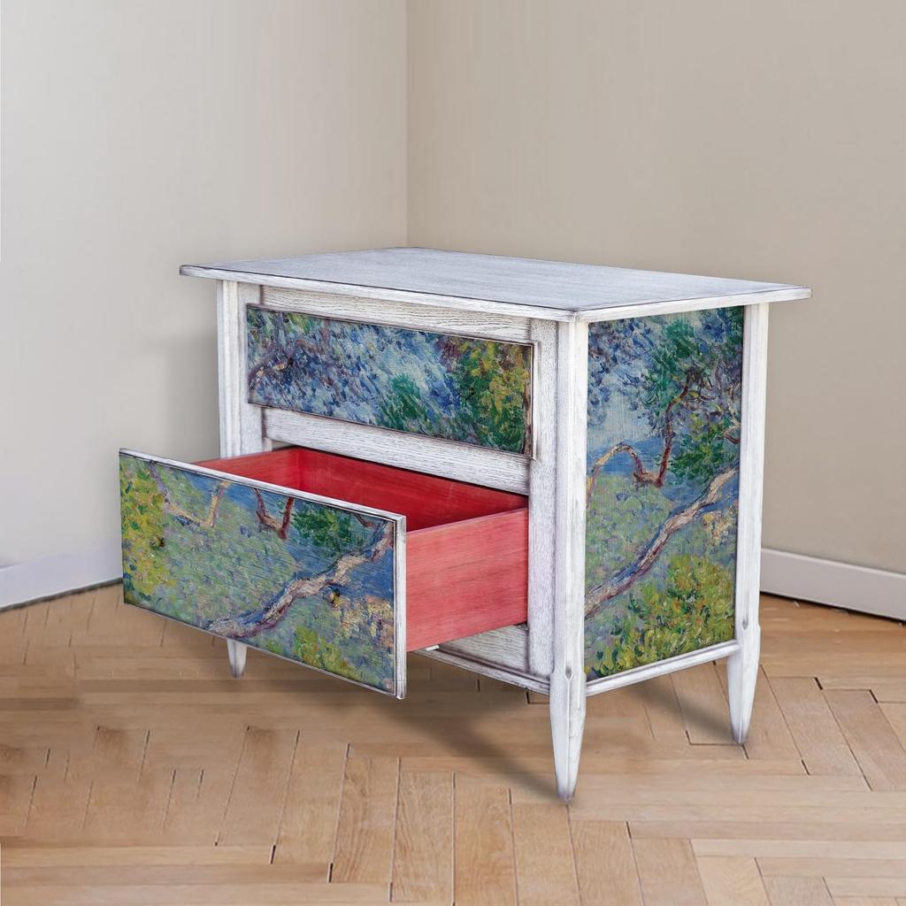 Flortlias Decoupage Tissue Paper for Furniture and Crafts, Extra Large Rice Art Tissue Paper DIY Decor for Wall, Furniture, Living Room, Bedroom,