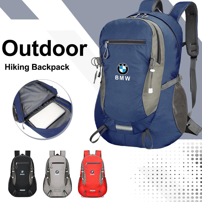 FWAV6 Casual Car Logo Backpack School Outdoor Hiking Lightweight Travel Daypack For BMW M Performance 1 3 5 7 Series X1 X3 X5 Stickers