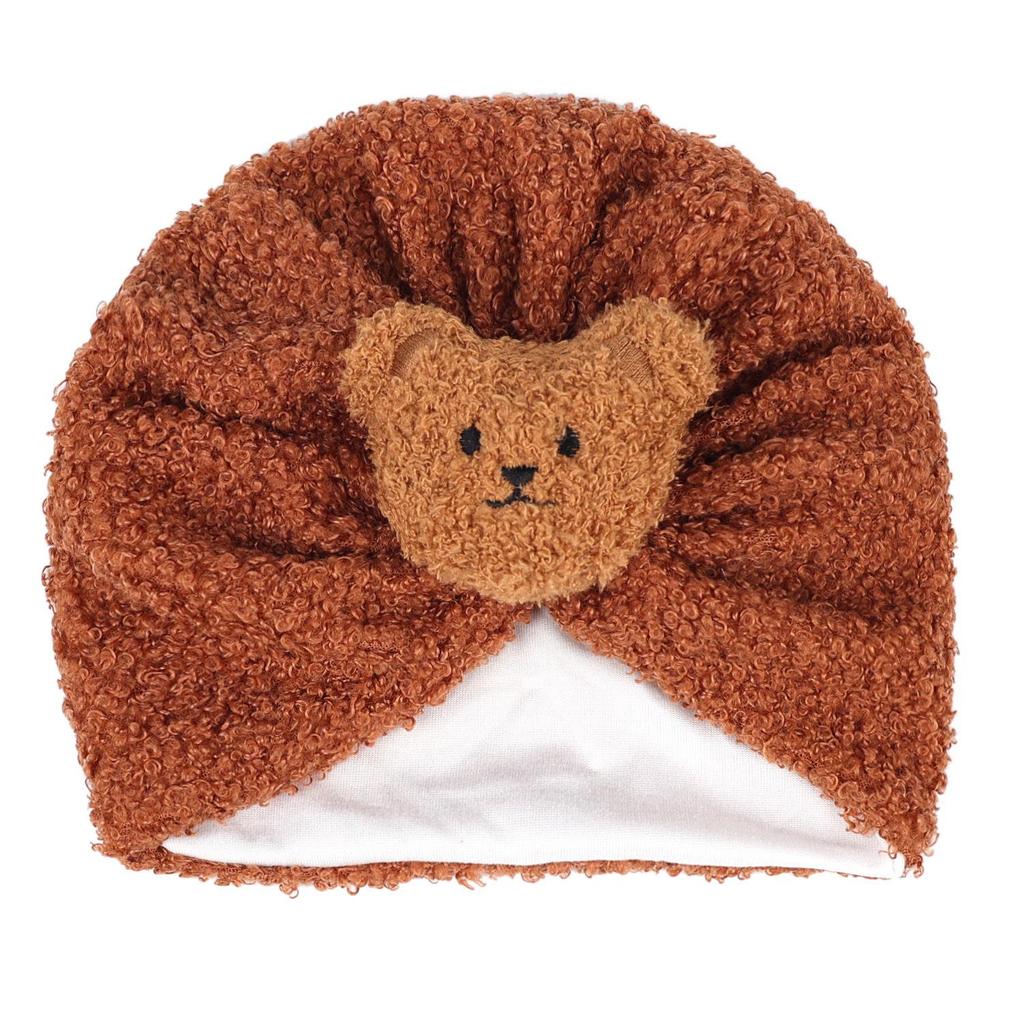 Berretto Cartone Animato in Pile Teddy per Bambini - Caldo Cappello Autunno/Inverno, 15 Colori