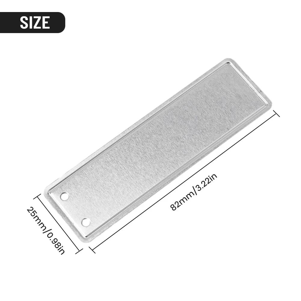 Tags Plant Labels DIY Double-Sided Write Indoor & Outdoor UV Resistant Waterproof With Hole 50 Set 82*25*0.5MM