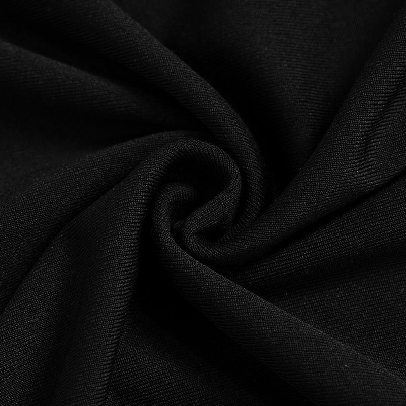 Y2K Damen-Kleid mit quadratischem Ausschnitt, langen Ärmeln, hoher Taille, abstrakt, sexy, gestreifter Körper, bedruckt, lässig, Wickel-Hüftkleid