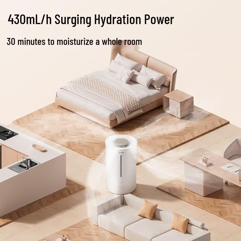 Midea RS-3RWLS Hot Mist Humidifier CN plug (adapter included)