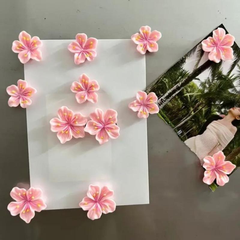 Verblassende Magnete Kirschblüten-Design Frühlingsdeko KücheUmweltfreundlich Valentinstag Einzugsgeschenke