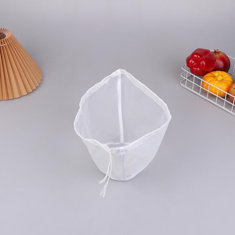Soybean Filter Net Bag Nylon Liquid Filter Net Milk Coffee Filter Net Bag Reusable Fine Mesh Squeeze Strainer Bag Kitchen Tool