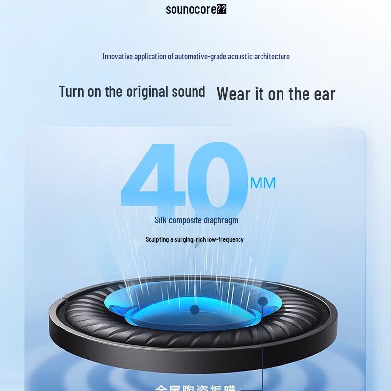 

Soundcore A3040 Wireless Noise-Cancelling Headphones