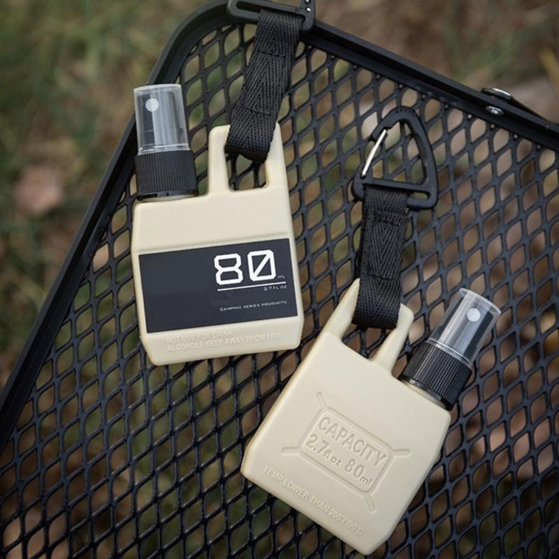 Leakproof Refillable Sprayers Secure Clip Attachments Plastomer Sprays Bottles for Travel Essential