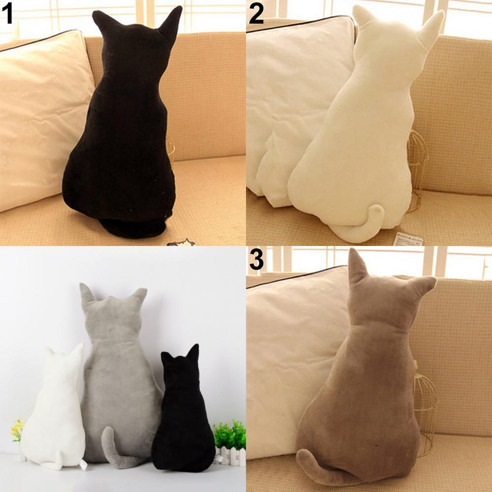 Adorable Plush Back Cat Toy Sofa Pillow Cushion Perfect For Cozy Home Decor